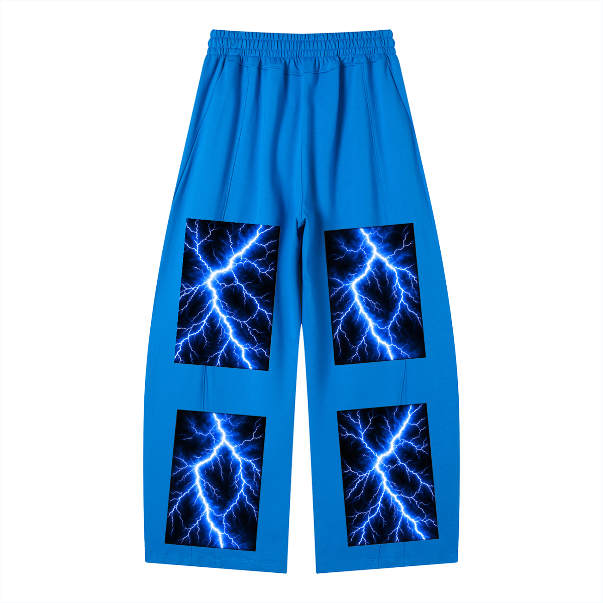 Unisex Heavyweight Wide Leg Panel Sweatpants
