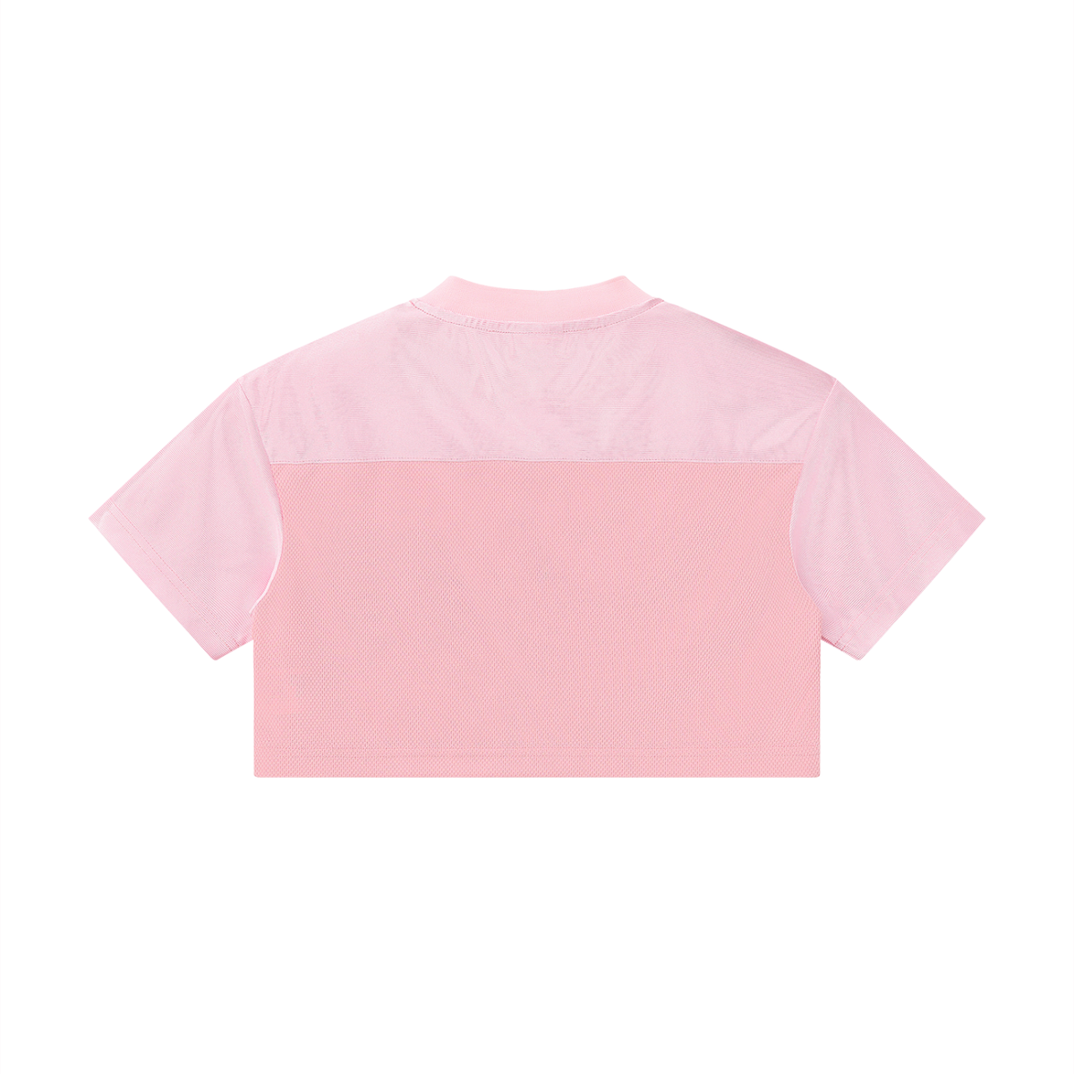 Women's Cropped Paneled V-Neck Jersey