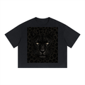 Unisex Boxy Drop Shoulder Crop T-Shirt