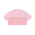 Women's Cropped Paneled V-Neck Jersey
