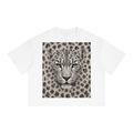 Unisex Boxy Drop Shoulder Crop T-Shirt