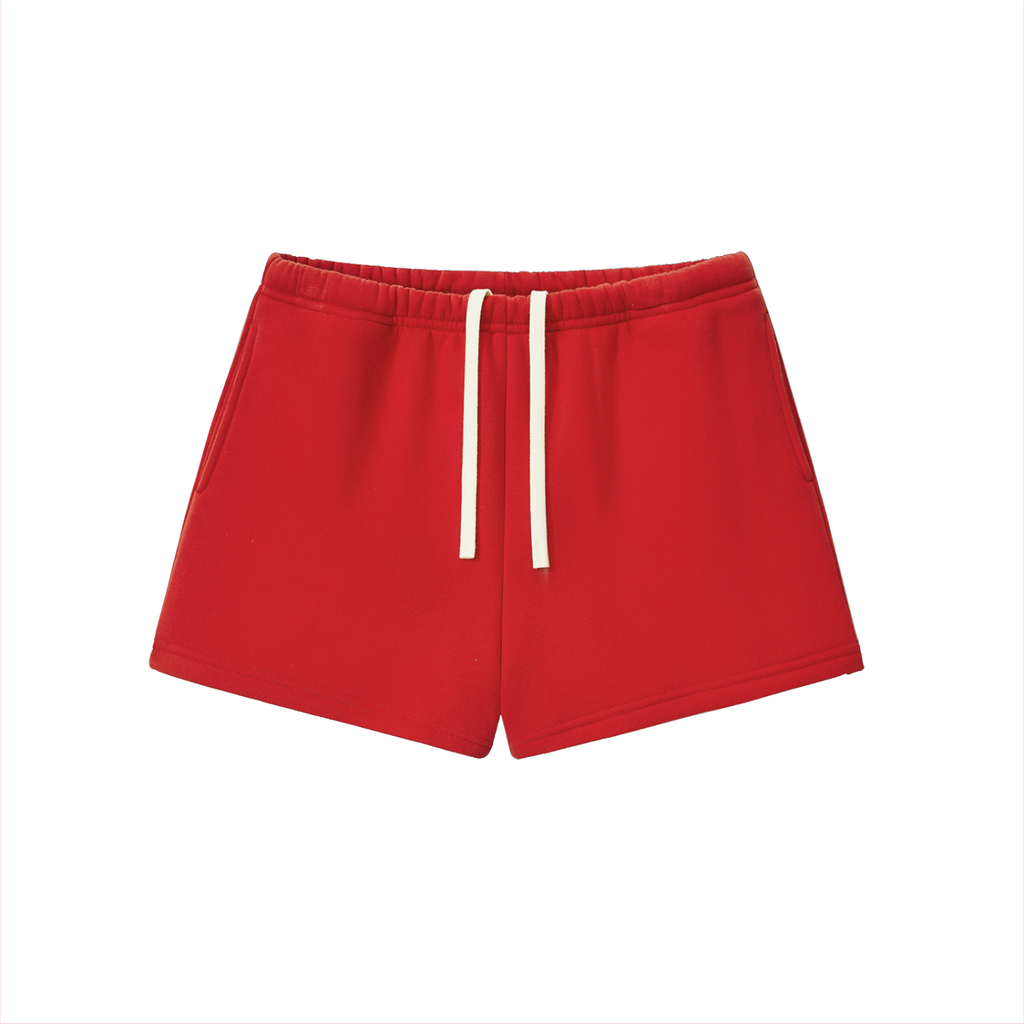 women's Fleece Drawstring Sweatshorts