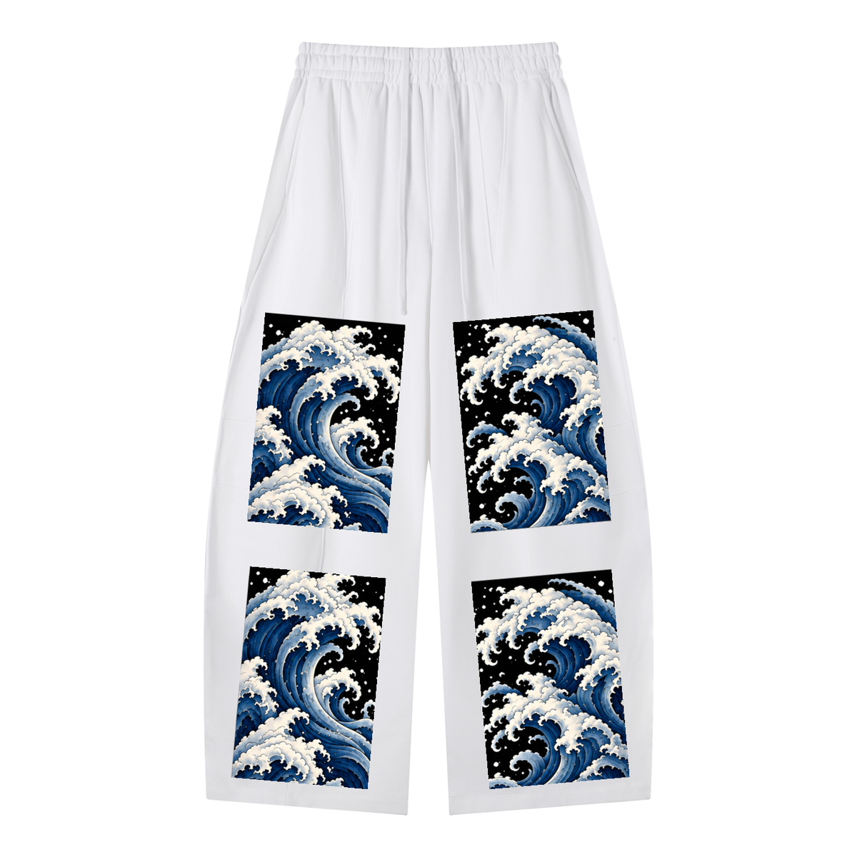 Unisex Heavyweight Wide Leg Panel Sweatpants
