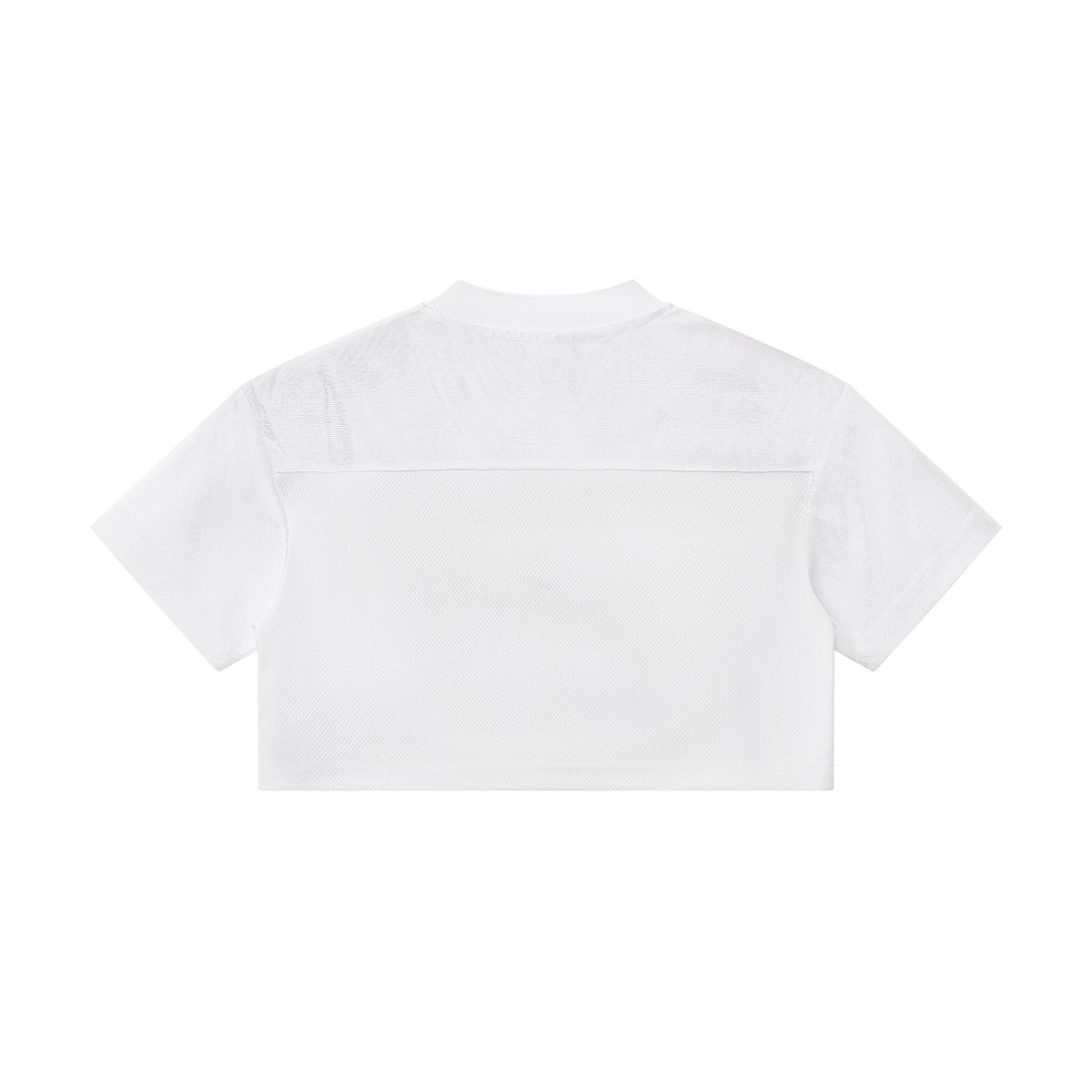 Women's Cropped Paneled V-Neck Jersey