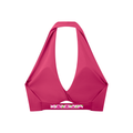 Women's Pleated Halter Sports Bra